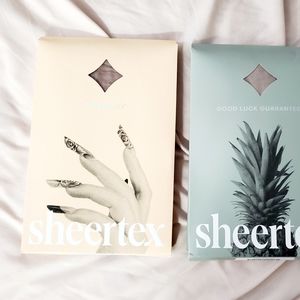 BNIB Sheertex nude sheer tights